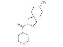 8-methyl-2-(morpholin-4-ylcarbonyl)-2,8-diazaspiro[4.5]decane