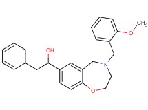 1-[4-(2-methoxybenzyl)-2,3,4,5-tetrahydro-1,4-benzoxazepin-7-yl]-2-phenylethanol