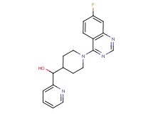 [1-(7-fluoroquinazolin-4-yl)piperidin-4-yl](pyridin-2-yl)methanol