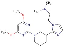 (2-{2-[1-(4,6-dimethoxypyrimidin-2-yl)piperidin-3-yl]-1H-imidazol-1-yl}ethyl)dimethylamine