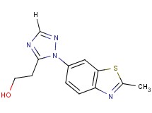 2-[1-(2-methyl-1,3-benzothiazol-6-yl)-1H-1,2,4-triazol-5-yl]ethanol