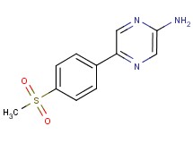 5-[4-(methylsulfonyl)phenyl]pyrazin-2-amine