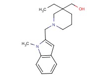 {3-ethyl-1-[(1-methyl-1H-indol-2-yl)methyl]piperidin-3-yl}methanol