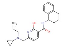 6-{[cyclopropyl(propyl)amino]methyl}-2-hydroxy-N-(1,2,3,4-tetrahydro-1-naphthalenyl)nicotinamide