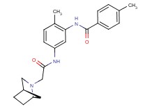 N-(5-{[(1R*,4R*)-2-azabicyclo[2.2.1]hept-2-ylacetyl]amino}-2-methylphenyl)-4-methylbenzamide