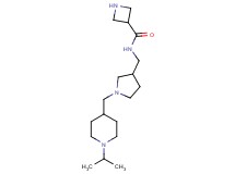 N-({1-[(1-isopropyl-4-piperidinyl)methyl]-3-pyrrolidinyl}methyl)-3-azetidinecarboxamide dihydrochloride