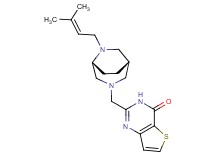 2-{[(1S*,5R*)-6-(3-methyl-2-buten-1-yl)-3,6-diazabicyclo[3.2.2]non-3-yl]methyl}thieno[3,2-d]pyrimidin-4(3H)-one