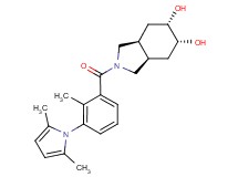 (3aR*,5R*,6S*,7aS*)-2-[3-(2,5-dimethyl-1H-pyrrol-1-yl)-2-methylbenzoyl]octahydro-1H-isoindole-5,6-diol
