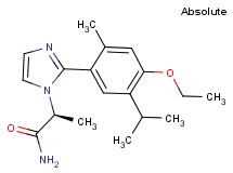 (2S)-2-[2-(4-ethoxy-5-isopropyl-2-methylphenyl)-1H-imidazol-1-yl]propanamide