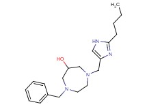 1-benzyl-4-[(2-butyl-1H-imidazol-4-yl)methyl]-1,4-diazepan-6-ol