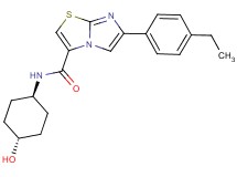 6-(4-ethylphenyl)-N-(trans-4-hydroxycyclohexyl)imidazo[2,1-b][1,3]thiazole-3-carboxamide