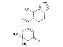 2,2-dimethyl-6-[(1-methyl-3,4-dihydropyrrolo[1,2-a]pyrazin-2(1H)-yl)carbonyl]-2,3-dihydro-4H-pyran-4-one
