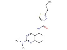 N-[2-(dimethylamino)-5,6,7,8-tetrahydroquinazolin-5-yl]-2-propyl-1,3-thiazole-4-carboxamide