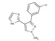 3-(3-chlorophenyl)-4-(1H-imidazol-2-yl)-1-methyl-1H-pyrazole