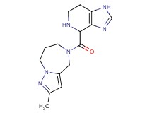 2-methyl-5-(4,5,6,7-tetrahydro-1H-imidazo[4,5-c]pyridin-4-ylcarbonyl)-5,6,7,8-tetrahydro-4H-pyrazolo[1,5-a][1,4]diazepine dihydrochloride