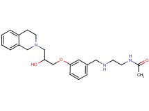 N-[2-({3-[3-(3,4-dihydro-2(1H)-isoquinolinyl)-2-hydroxypropoxy]benzyl}amino)ethyl]acetamide