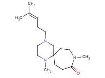 1,9-dimethyl-4-(4-methyl-3-penten-1-yl)-1,4,9-triazaspiro[5.6]dodecan-10-one