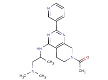 N~2~-(7-acetyl-2-pyridin-3-yl-5,6,7,8-tetrahydropyrido[3,4-d]pyrimidin-4-yl)-N~1~,N~1~-dimethylpropane-1,2-diamine