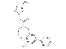 4-[(4-methyl-1H-pyrazol-1-yl)acetyl]-7-pyridin-3-yl-2,3,4,5-tetrahydro-1,4-benzoxazepin-9-ol