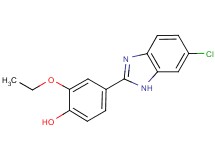 4-(6-chloro-1H-benzimidazol-2-yl)-2-ethoxyphenol
