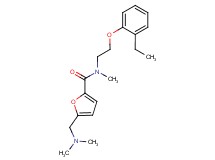 5-[(dimethylamino)methyl]-N-[2-(2-ethylphenoxy)ethyl]-N-methyl-2-furamide