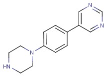 5-(4-piperazin-1-ylphenyl)pyrimidine