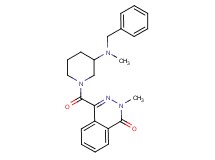 4-({3-[benzyl(methyl)amino]-1-piperidinyl}carbonyl)-2-methyl-1(2H)-phthalazinone