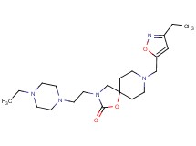 8-[(3-ethylisoxazol-5-yl)methyl]-3-[2-(4-ethylpiperazin-1-yl)ethyl]-1-oxa-3,8-diazaspiro[4.5]decan-2-one