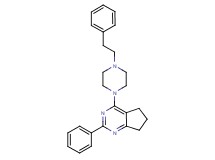2-phenyl-4-[4-(2-phenylethyl)-1-piperazinyl]-6,7-dihydro-5H-cyclopenta[d]pyrimidine