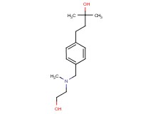 4-(4-{[(2-hydroxyethyl)(methyl)amino]methyl}phenyl)-2-methyl-2-butanol