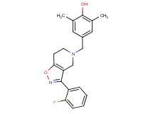 4-{[3-(2-fluorophenyl)-6,7-dihydroisoxazolo[4,5-c]pyridin-5(4H)-yl]methyl}-2,6-dimethylphenol