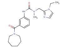 N'-[3-(azepan-1-ylcarbonyl)phenyl]-N-[(1-ethyl-1H-imidazol-2-yl)methyl]-N-methylurea