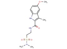 N-{2-[(dimethylamino)sulfonyl]ethyl}-5-methoxy-3-methyl-1H-indole-2-carboxamide