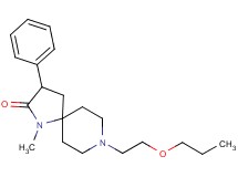 1-methyl-3-phenyl-8-(2-propoxyethyl)-1,8-diazaspiro[4.5]decan-2-one
