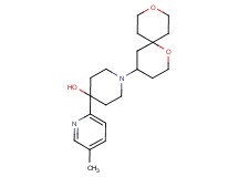 1-(1,9-dioxaspiro[5.5]undec-4-yl)-4-(5-methylpyridin-2-yl)piperidin-4-ol