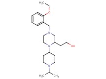 2-[4-(2-ethoxybenzyl)-1-(1-isopropyl-4-piperidinyl)-2-piperazinyl]ethanol