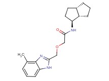 2-[(4-methyl-1H-benzimidazol-2-yl)methoxy]-N-[(1S*,3aS*,6aS*)-octahydropentalen-1-yl]acetamide