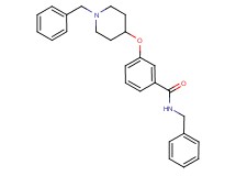 N-benzyl-3-[(1-benzyl-4-piperidinyl)oxy]benzamide
