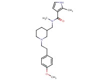 N-({1-[2-(4-methoxyphenyl)ethyl]piperidin-3-yl}methyl)-N,2-dimethyl-1H-pyrrole-3-carboxamide