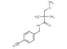 N-(4-cyanobenzyl)-3-methoxy-2,2-dimethylpropanamide
