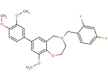 4-(2,4-difluorobenzyl)-7-(3,4-dimethoxyphenyl)-9-methoxy-2,3,4,5-tetrahydro-1,4-benzoxazepine