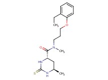 (4S*,6R*)-N-[3-(2-ethylphenoxy)propyl]-N,6-dimethyl-2-thioxohexahydropyrimidine-4-carboxamide