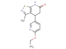 4-(6-ethoxypyridin-3-yl)-3-methyl-4,7-dihydroisothiazolo[5,4-b]pyridin-6(5H)-one