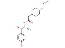 N-[(1R*,2S*)-2-hydroxy-2-(4-hydroxyphenyl)-1-methylethyl]-2-(1-propyl-4-piperidinyl)acetamide