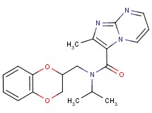 N-(2,3-dihydro-1,4-benzodioxin-2-ylmethyl)-N-isopropyl-2-methylimidazo[1,2-a]pyrimidine-3-carboxamide