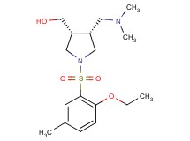 {(3R*,4R*)-4-[(dimethylamino)methyl]-1-[(2-ethoxy-5-methylphenyl)sulfonyl]-3-pyrrolidinyl}methanol