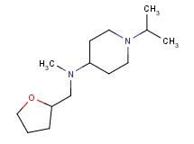 1-isopropyl-N-methyl-N-(tetrahydro-2-furanylmethyl)-4-piperidinamine