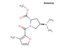 methyl (2S,4R)-4-(dimethylamino)-1-(3-methyl-2-furoyl)pyrrolidine-2-carboxylate