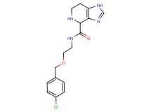 N-{2-[(4-chlorobenzyl)oxy]ethyl}-4,5,6,7-tetrahydro-1H-imidazo[4,5-c]pyridine-4-carboxamide dihydrochloride