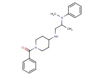 N~1~-(1-benzoylpiperidin-4-yl)-N~2~-methyl-N~2~-phenylpropane-1,2-diamine